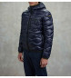 Blauer Granatowa kurtka puchowa Wave