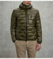 Blauer Płaszcz Green Wave Wavy Duffle
