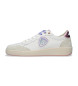 Blauer Baskets en cuir Olympia11 beige