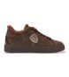 Blauer Brown leather Victory sneakers