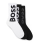 BOSS Set 3 Paar Logo-Socken schwarz BOSS Set 3 Paar Logo-Socken schwarz