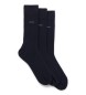 BOSS 3-Paar-Packung navy Standard Long Socks