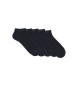 BOSS Paquet de 5 paires de chaussettes Uni navy