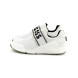 BOSS Weie Leder-Turnschuhe