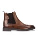 BOSS Botines de Piel Calev marrn