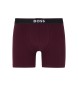 BOSS Stretch-Boxershorts mit Logo am Bund fliederfarben