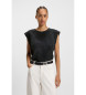 BOSS Blusa Irnette negro