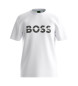 BOSS Basic T-shirt hvid