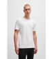 BOSS T-shirt med vit krage