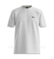 BOSS T-shirt met contrasterend wit logo