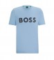 BOSS Camiseta Contraste azul