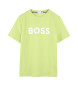 BOSS Maglietta verde a maniche corte