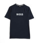 BOSS T-shirt Easy marinblå