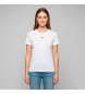 BOSS Camiseta Elove blanco