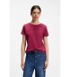 BOSS Camiseta Elove rojo oscuro