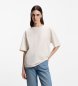 BOSS T-shirt Enis Logo blanc