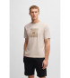 BOSS Logo Fino T-shirt beige