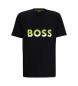 BOSS T-shirt com logótipo preto