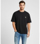 BOSS T-shirt com logtipo preto