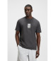 BOSS T-shirt Photoprint gris