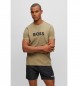 BOSS RN T-shirt brun