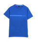BOSS Camiseta Rn Slim Fit azul