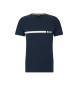 BOSS Rn T-shirt med smal passform marinblå