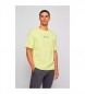 BOSS T-shirt amarela Talboa