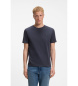 BOSS Camiseta Tales marineblå