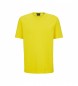 BOSS T-shirt med tejp, gul