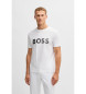 BOSS T-shirt Tape Logo biały BOSS T-shirt Tape Logo biały