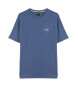 BOSS T-shirt Waffle azul