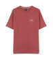 BOSS T-shirt gaufré rouge