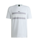 BOSS T-shirt Frase biały