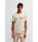 BOSS Logo Glamping T-shirt beige