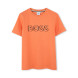 BOSS T-shirt de manga curta laranja