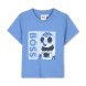 BOSS T-shirt bleu  manches courtes