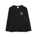 BOSS Zwart T-shirt met lange mouwen