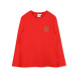 BOSS T-shirt lange mouw rood