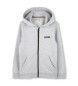 BOSS Cardigan  capuche gris