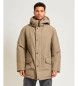 BOSS Veste déperlante avec détails beiges contrastés
