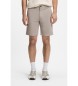 BOSS Beige Slim Fit Chino Shorts