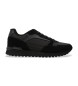 BOSS Sneakers in pelle nera da parkour