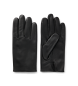 BOSS Grawerowane rękawiczki czarne BOSS Grawerowane rękawiczki czarne