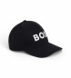 BOSS Gorra con parche de logo marino