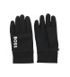 BOSS Guantes Running negro