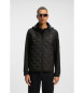 BOSS Down Hybrid Jacket sort