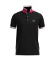 BOSS Polo majica Slim Fit črna