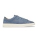BOSS Kieran - Baskets en cuir bleu
