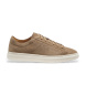 BOSS Sportschoenen met gegraveerd logo beige